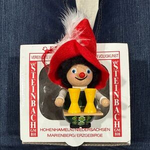Steinbach Bar Maid Wooden Ornament